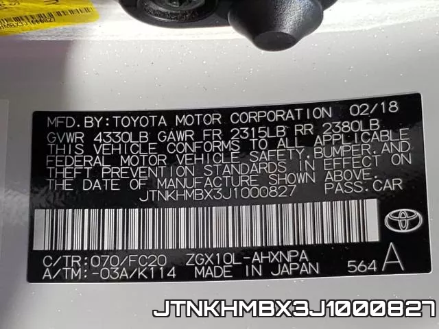JTNKHMBX3J1000827 фото 2