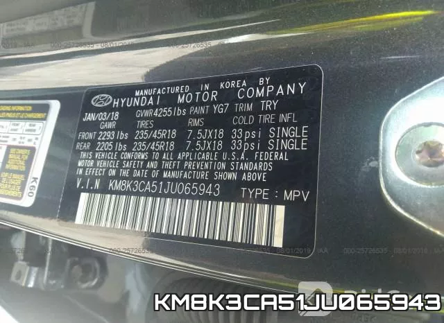KM8K3CA51JU065943 фото 10