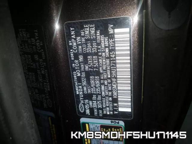 KM8SMDHF5HU171145 фото 2
