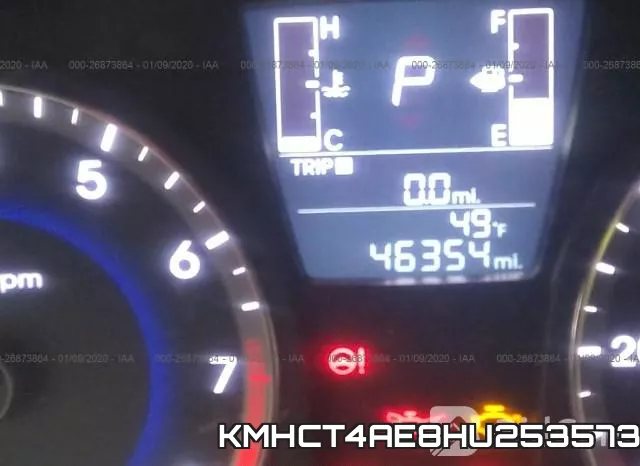 KMHCT4AE8HU253573 фото 8