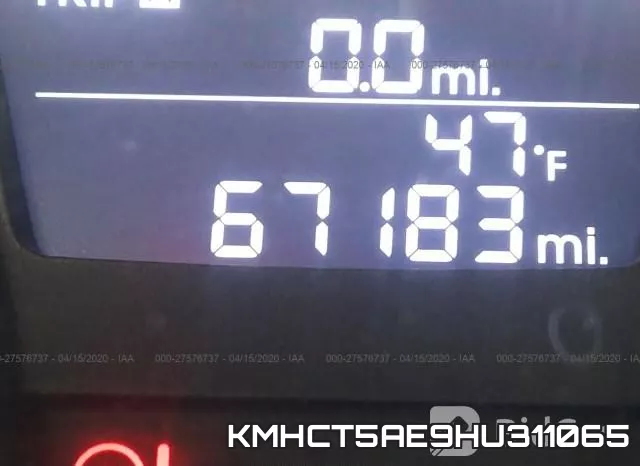 KMHCT5AE9HU311065 фото 8