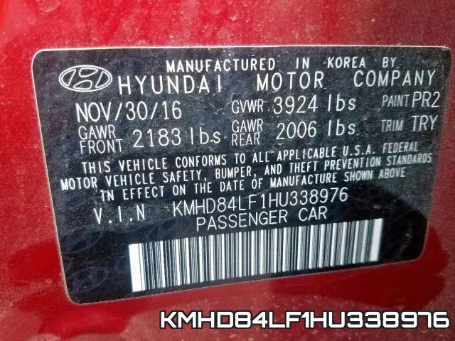 KMHD84LF1HU338976 фото 2