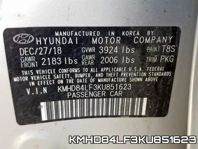 KMHD84LF3KU851623 фото 2