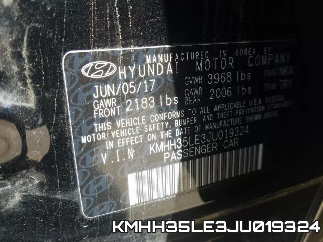KMHH35LE3JU019324 фото 2