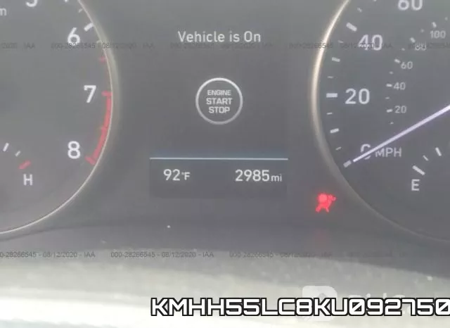 KMHH55LC8KU092750 фото 8