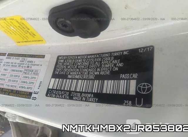 NMTKHMBX2JR053802 фото 10