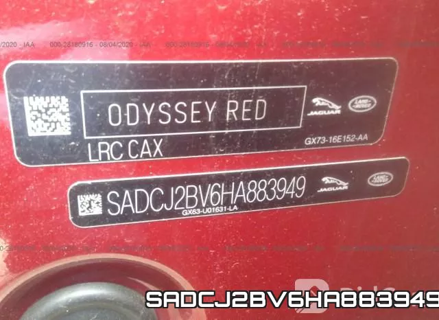 SADCJ2BV6HA883949 фото 10