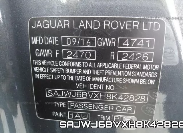 SAJWJ6BVXH8K42828 фото 10