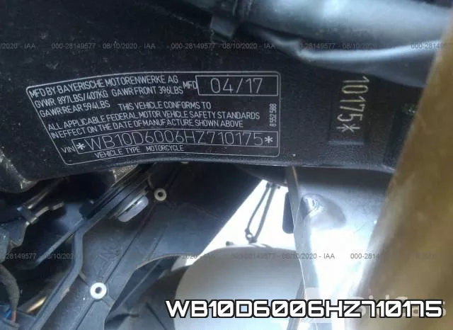 WB10D6006HZ710175 фото 2