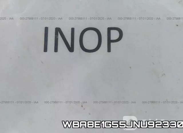 WBA8E1G55JNU92330 фото 8