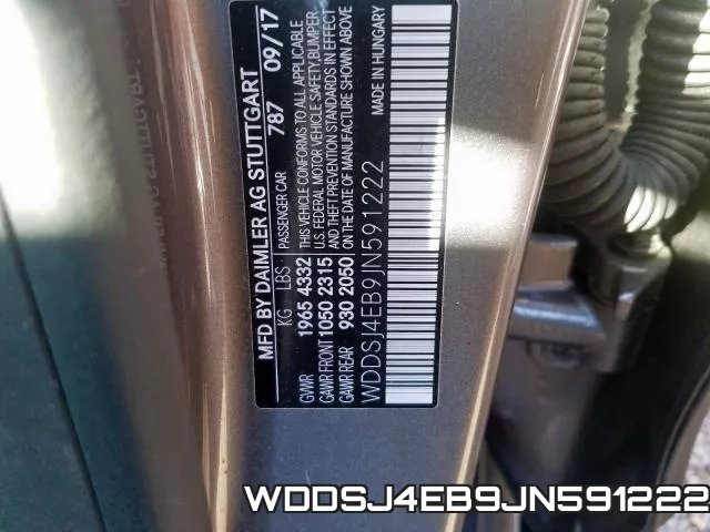 WDDSJ4EB9JN591222 фото 2