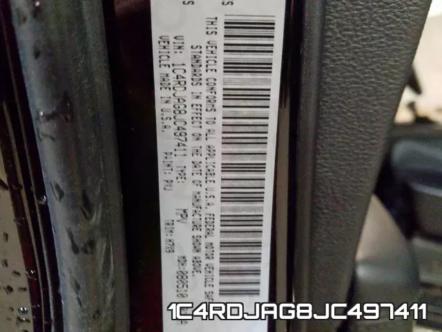 1C4RDJAG8JC497411 фото 2