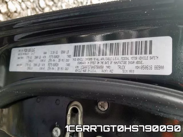 1C6RR7GT0HS790090 фото 2