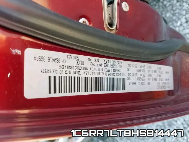 1C6RR7LT8HS814447 фото 2