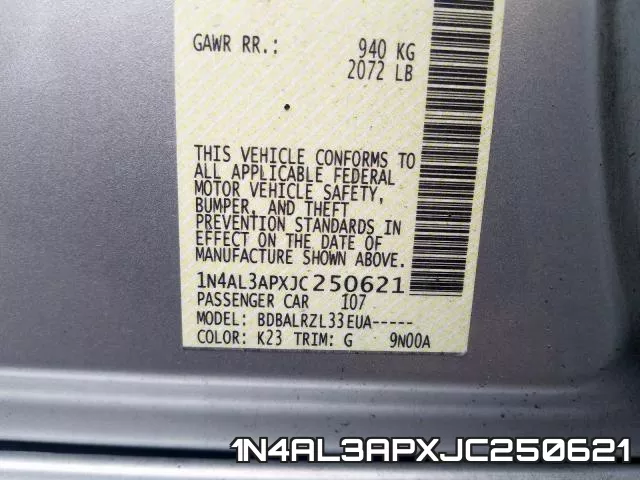 1N4AL3APXJC250621 фото 2