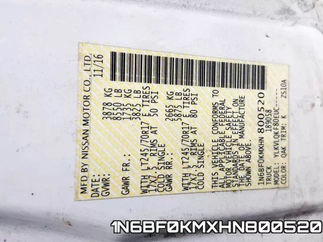 1N6BF0KMXHN800520 фото 2