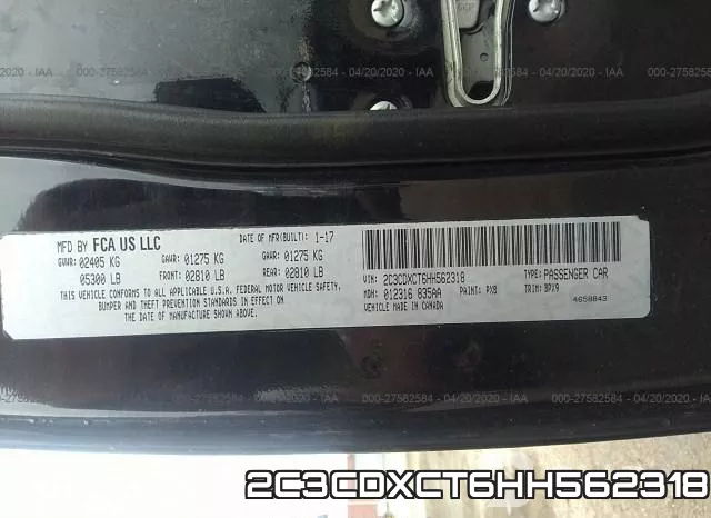 2C3CDXCT6HH562318 фото 10
