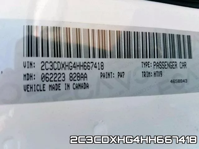 2C3CDXHG4HH667418 фото 2