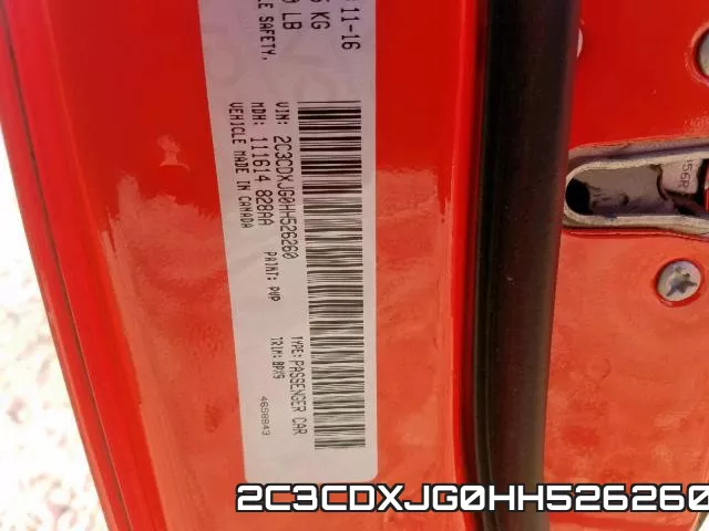 2C3CDXJG0HH526260 фото 2