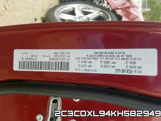 2C3CDXL94KH582949 фото 2
