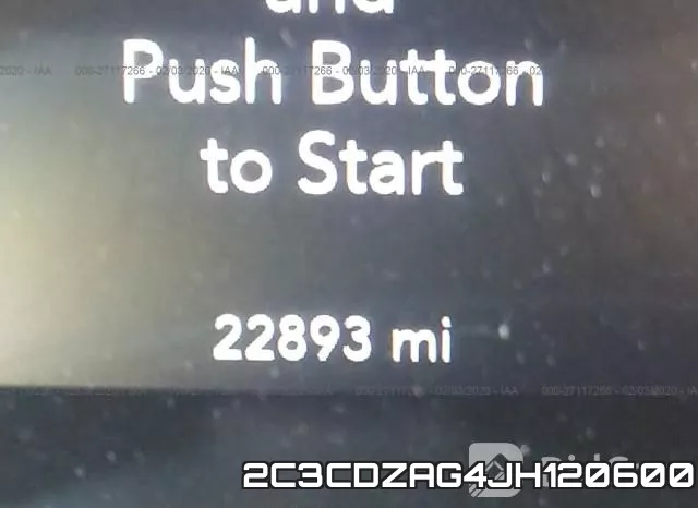 2C3CDZAG4JH120600 фото 8