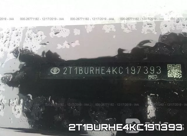 2T1BURHE4KC197393 фото 10