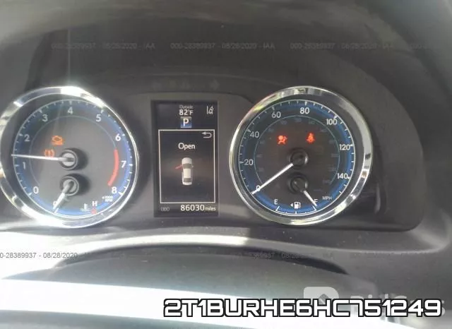 2T1BURHE6HC751249 фото 8