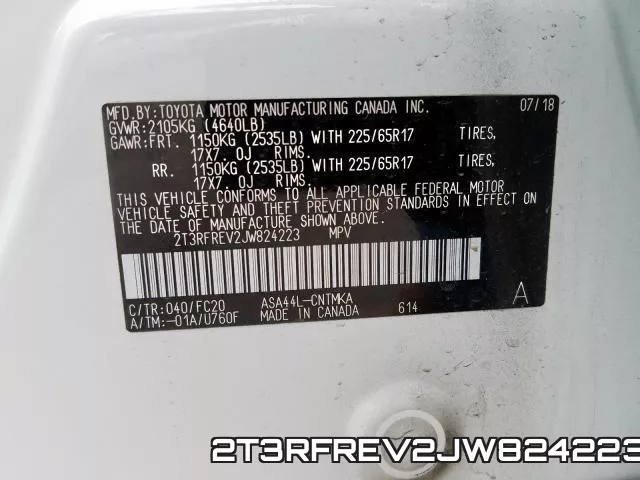 2T3RFREV2JW824223 фото 2