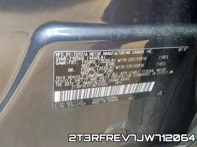 2T3RFREV7JW712064 фото 2
