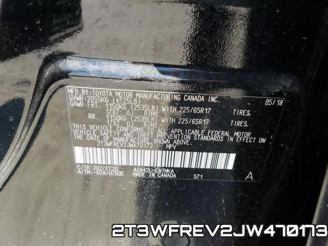 2T3WFREV2JW470173 фото 2