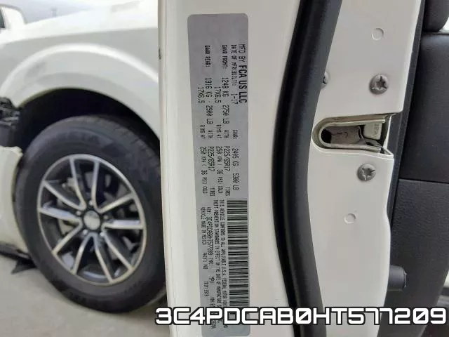 3C4PDCAB0HT577209 фото 2