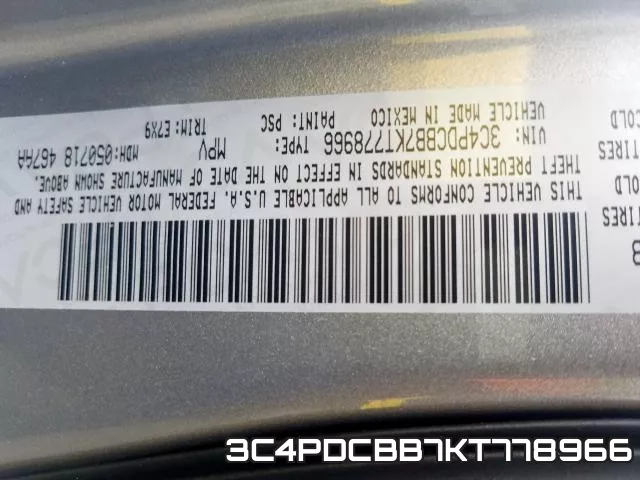 3C4PDCBB7KT778966 фото 2
