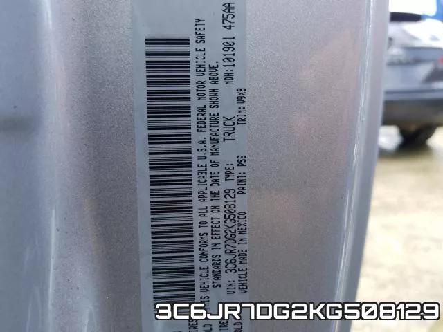 3C6JR7DG2KG508129 фото 2