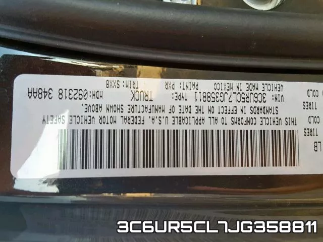 3C6UR5CL7JG358811 фото 2