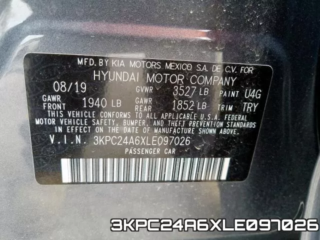 3KPC24A6XLE097026 фото 2