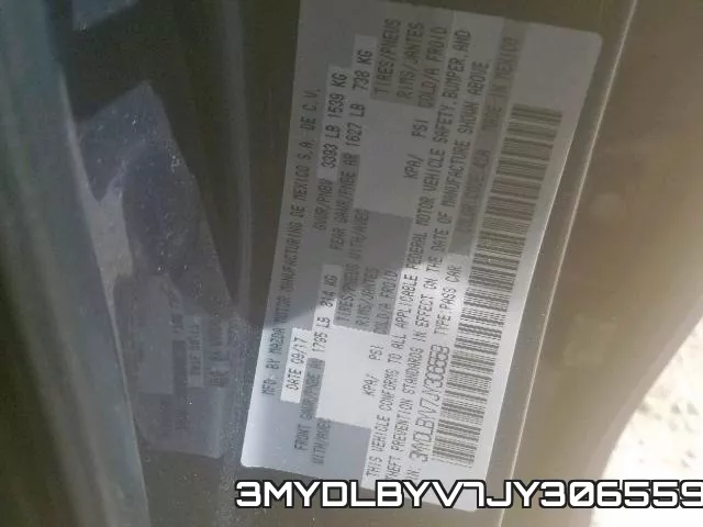 3MYDLBYV7JY306559 фото 2