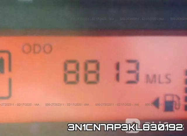 3N1CN7AP3KL830192 фото 8