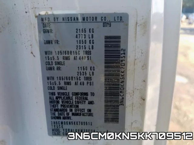3N6CM0KN5KK709512 фото 2