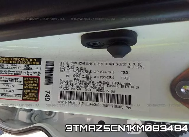 3TMAZ5CN1KM083484 фото 10