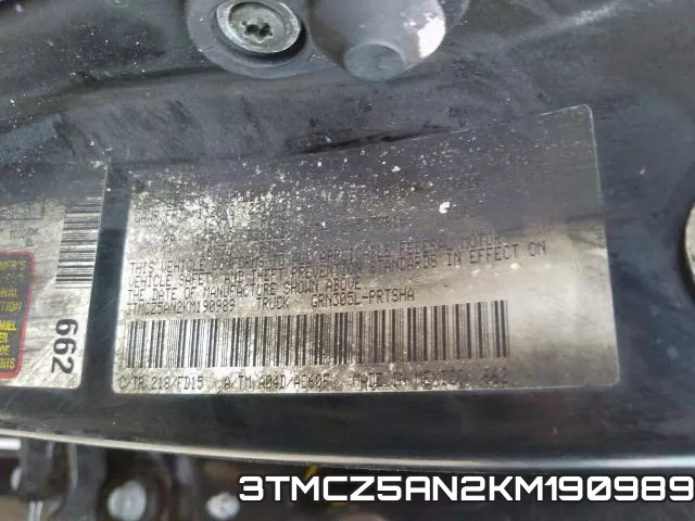 3TMCZ5AN2KM190989 фото 2