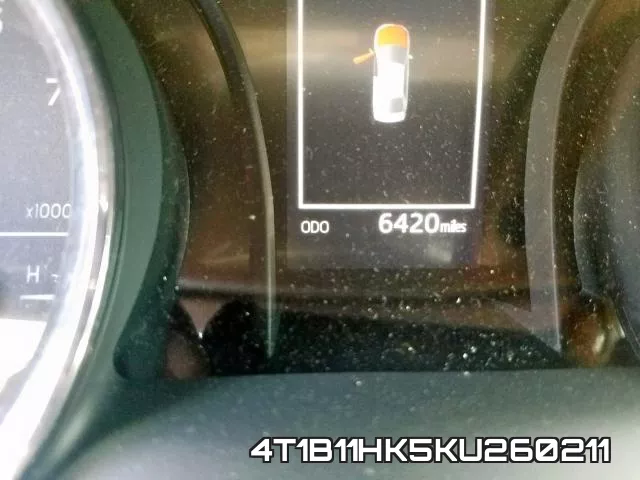 4T1B11HK5KU260211 фото 9
