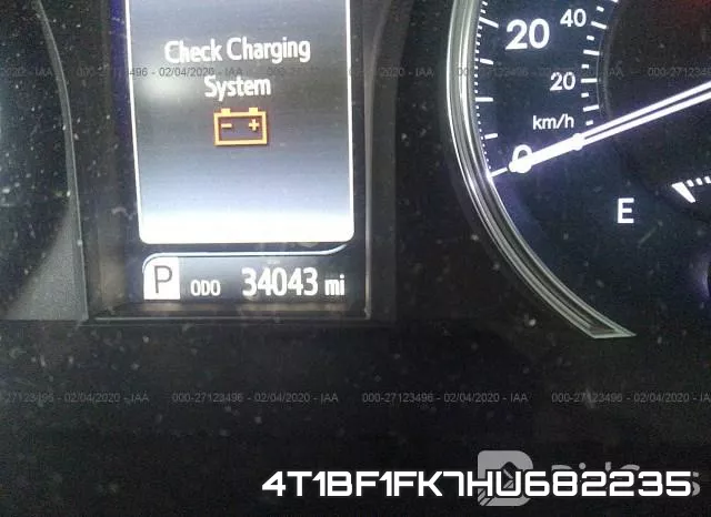 4T1BF1FK7HU682235 фото 8