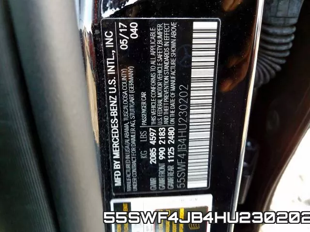 55SWF4JB4HU230202 фото 2