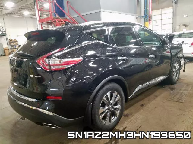5N1AZ2MH3HN193650 фото 5