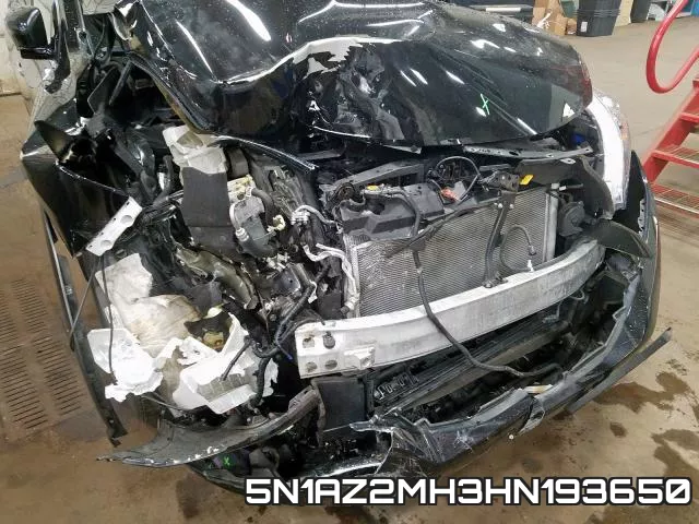 5N1AZ2MH3HN193650 фото 10