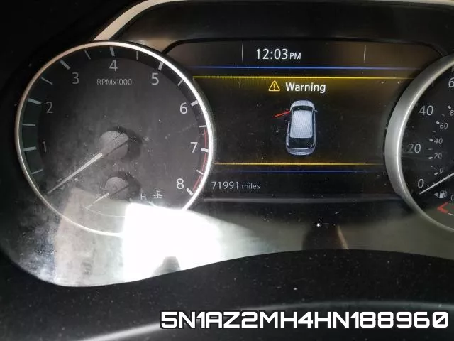 5N1AZ2MH4HN188960 фото 9
