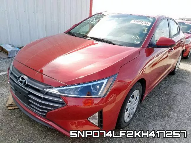 5NPD74LF2KH417257 фото 3
