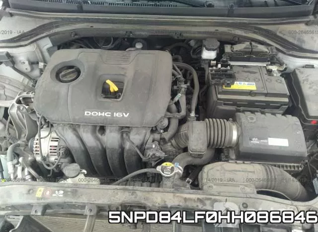 5NPD84LF0HH086846 фото 2
