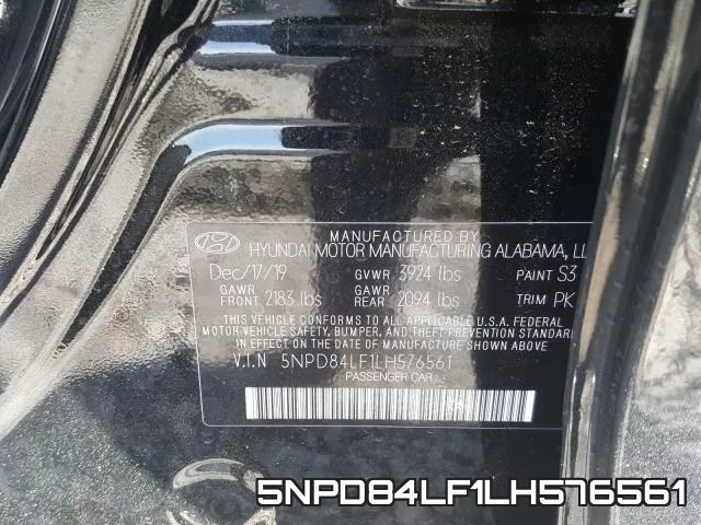 5NPD84LF1LH576561 фото 2