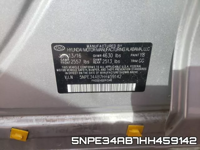 5NPE34AB7HH459142 фото 2